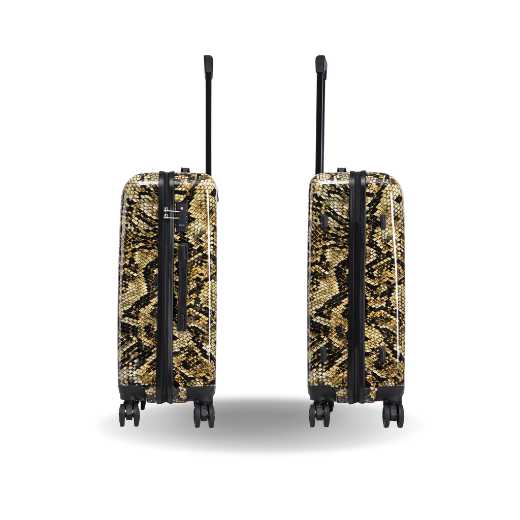 InUSA Prints 24" Hardside Spinner Checked Suitcase