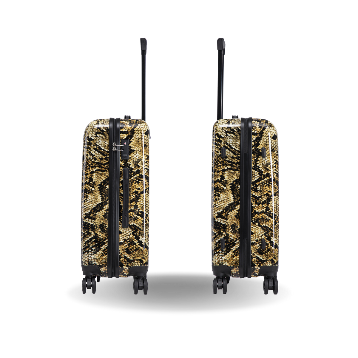 InUSA Prints 24" Hardside Spinner Checked Suitcase