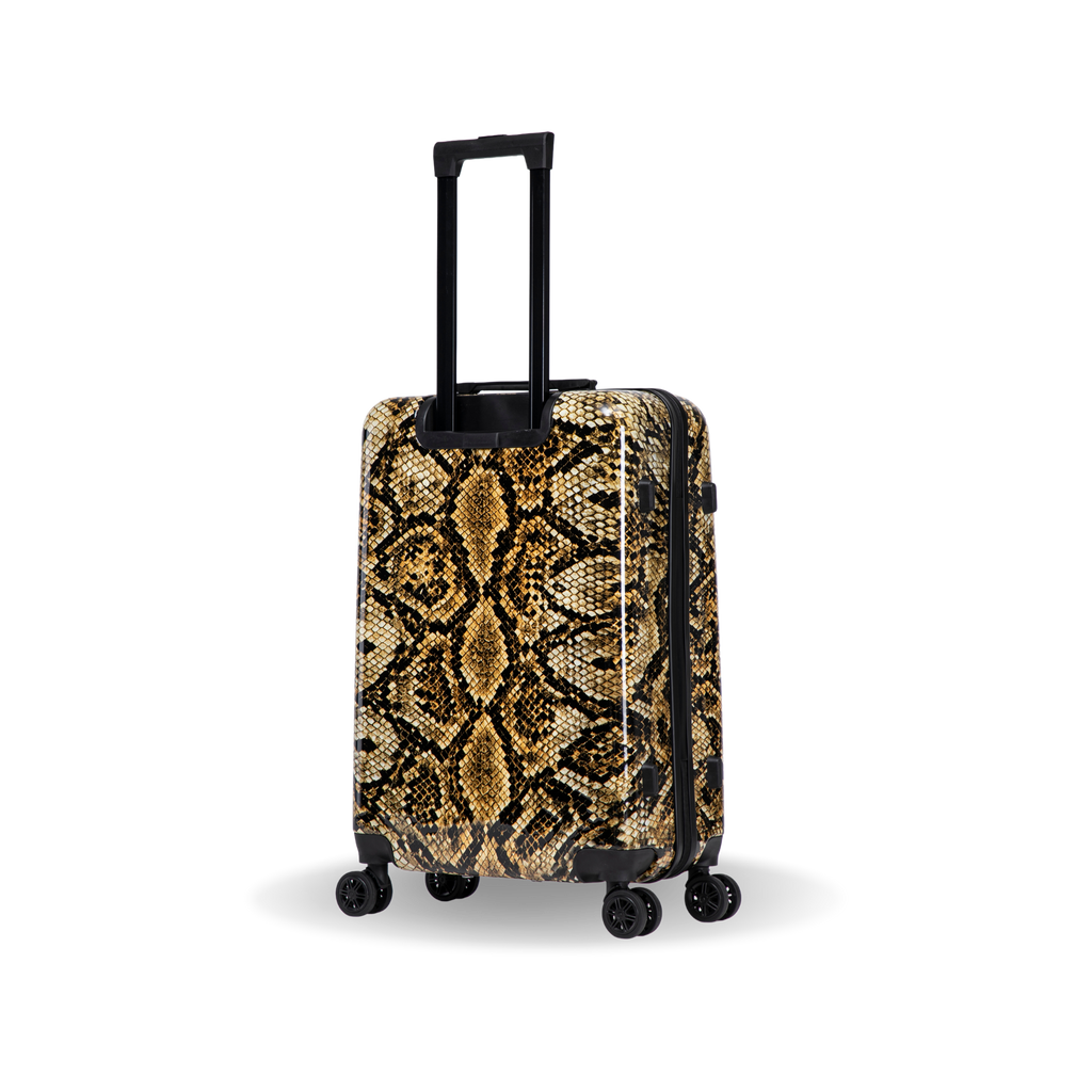 InUSA Prints 24" Hardside Spinner Checked Suitcase