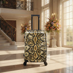 InUSA Prints 24" Hardside Spinner Checked Suitcase