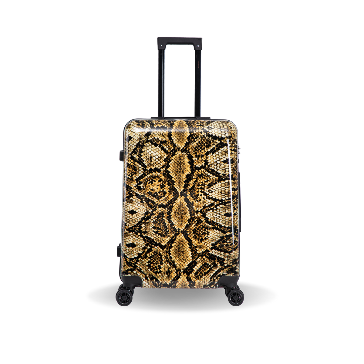 InUSA Prints 24" Hardside Spinner Checked Suitcase