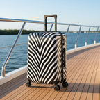 InUSA Prints 24" Hardside Spinner Checked Suitcase