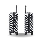 InUSA Prints 24" Hardside Spinner Checked Suitcase