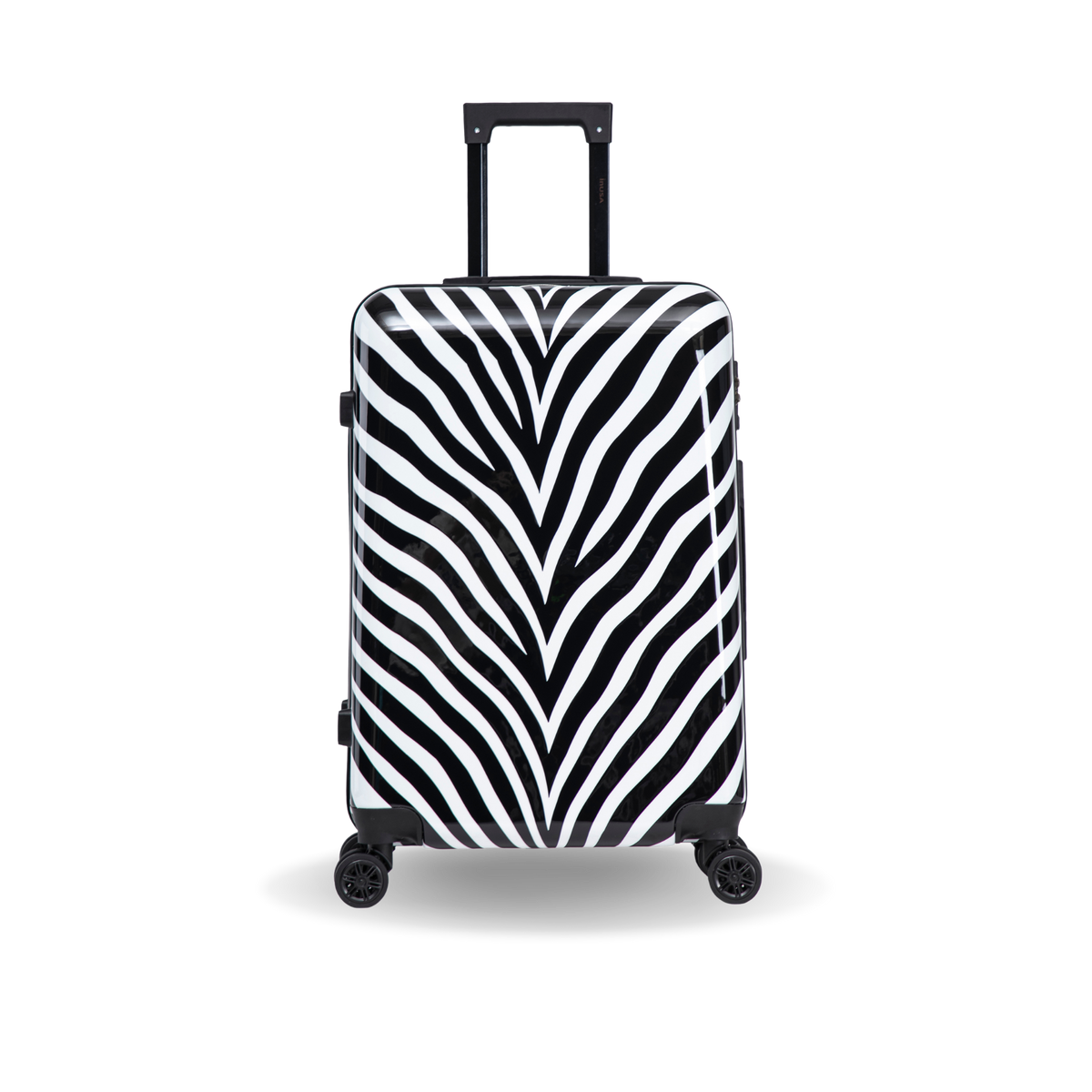 InUSA Prints 24" Hardside Spinner Checked Suitcase