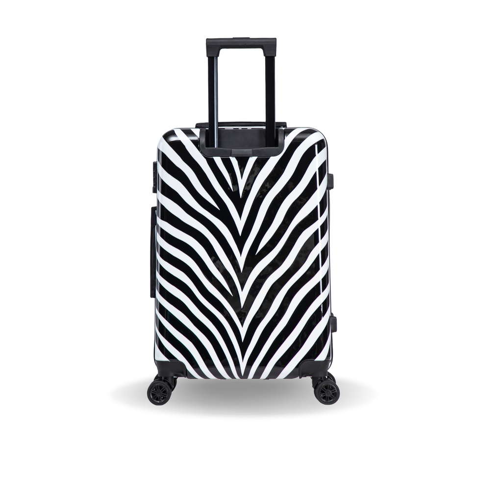 InUSA Prints 24" Hardside Spinner Checked Suitcase