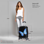 InUSA Prints Carry-On Hardside Spinner Luggage