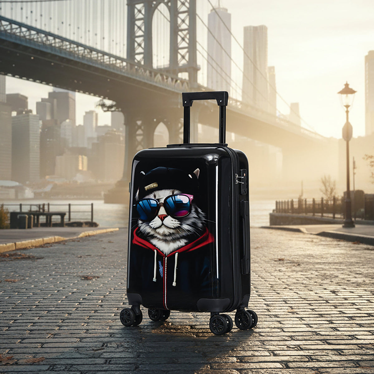 InUSA Prints Carry-On Hardside Spinner Luggage