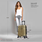 InUSA Prints Carry-On Hardside Spinner Luggage