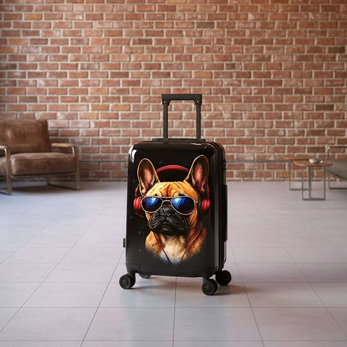 InUSA Prints Carry-On Hardside Spinner Luggage