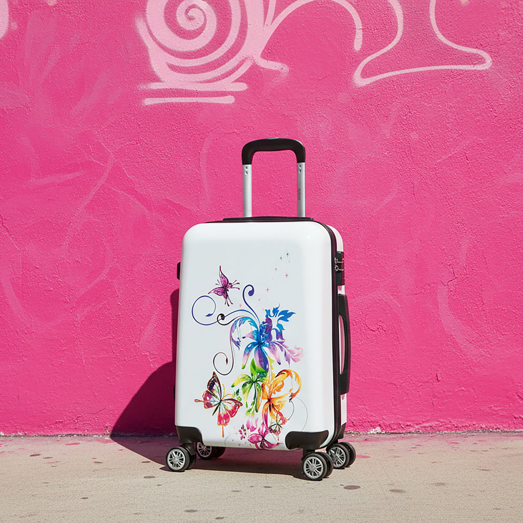 InUSA Prints Carry-On Hardside Spinner Luggage