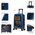 InUSA Prints Carry-On Hardside Spinner Luggage