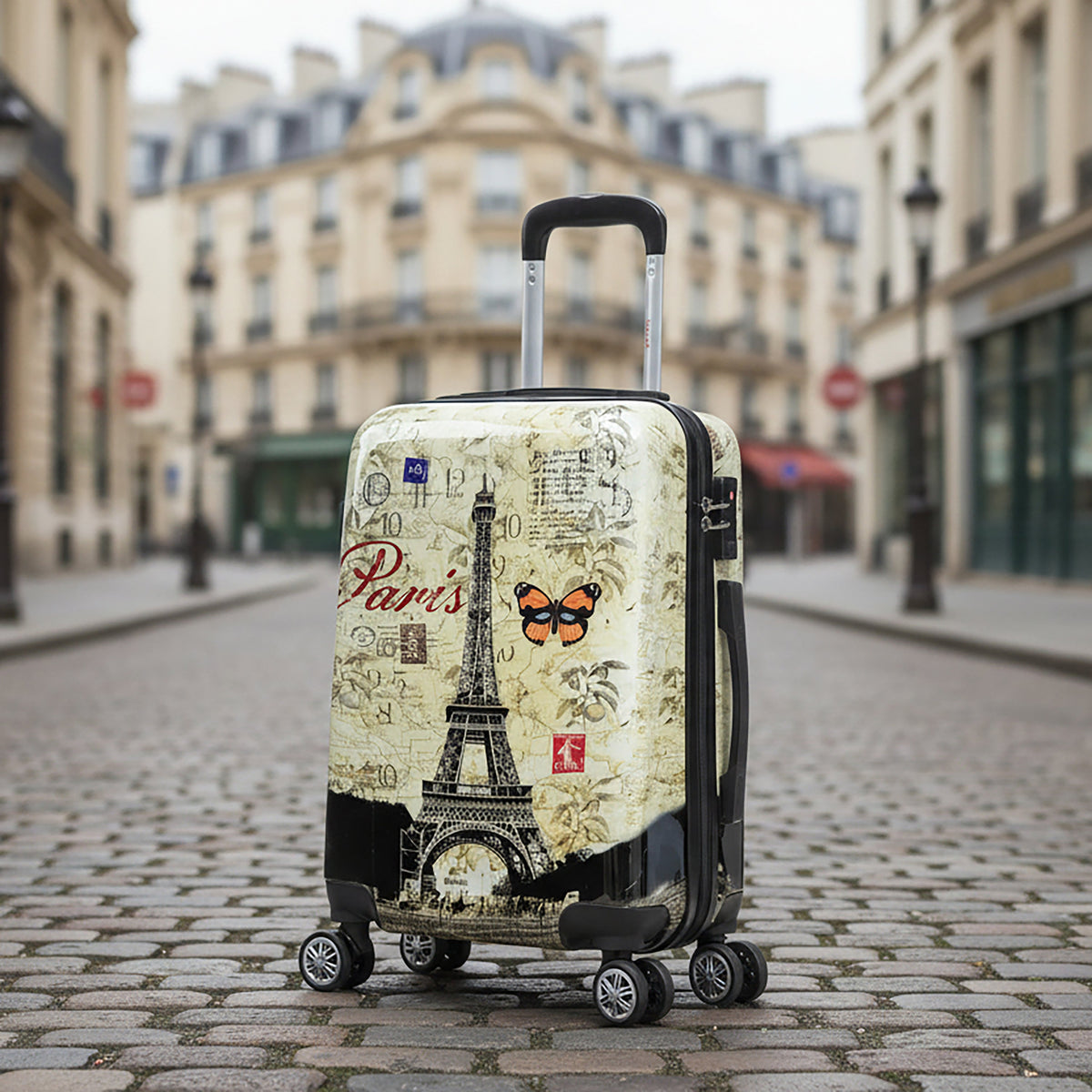 InUSA Prints Carry-On Hardside Spinner Luggage