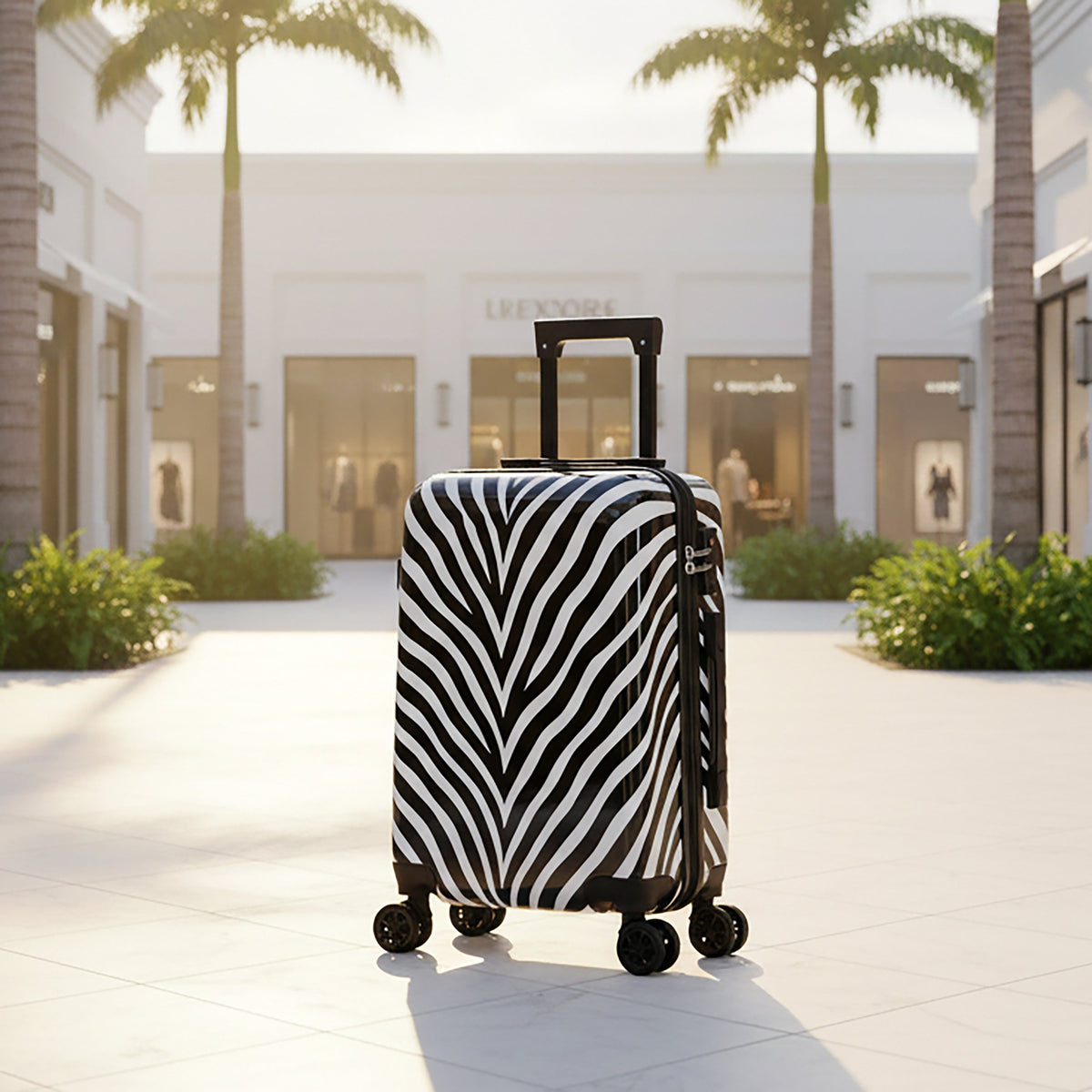 InUSA Prints Carry-On Hardside Spinner Luggage