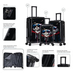 InUSA Prints 3-Piece Hardside Spinner Luggage Set