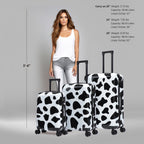 InUSA Prints 3-Piece Hardside Spinner Luggage Set