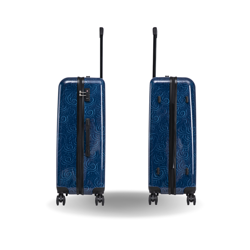 InUSA Prints 3-Piece Hardside Spinner Luggage Set