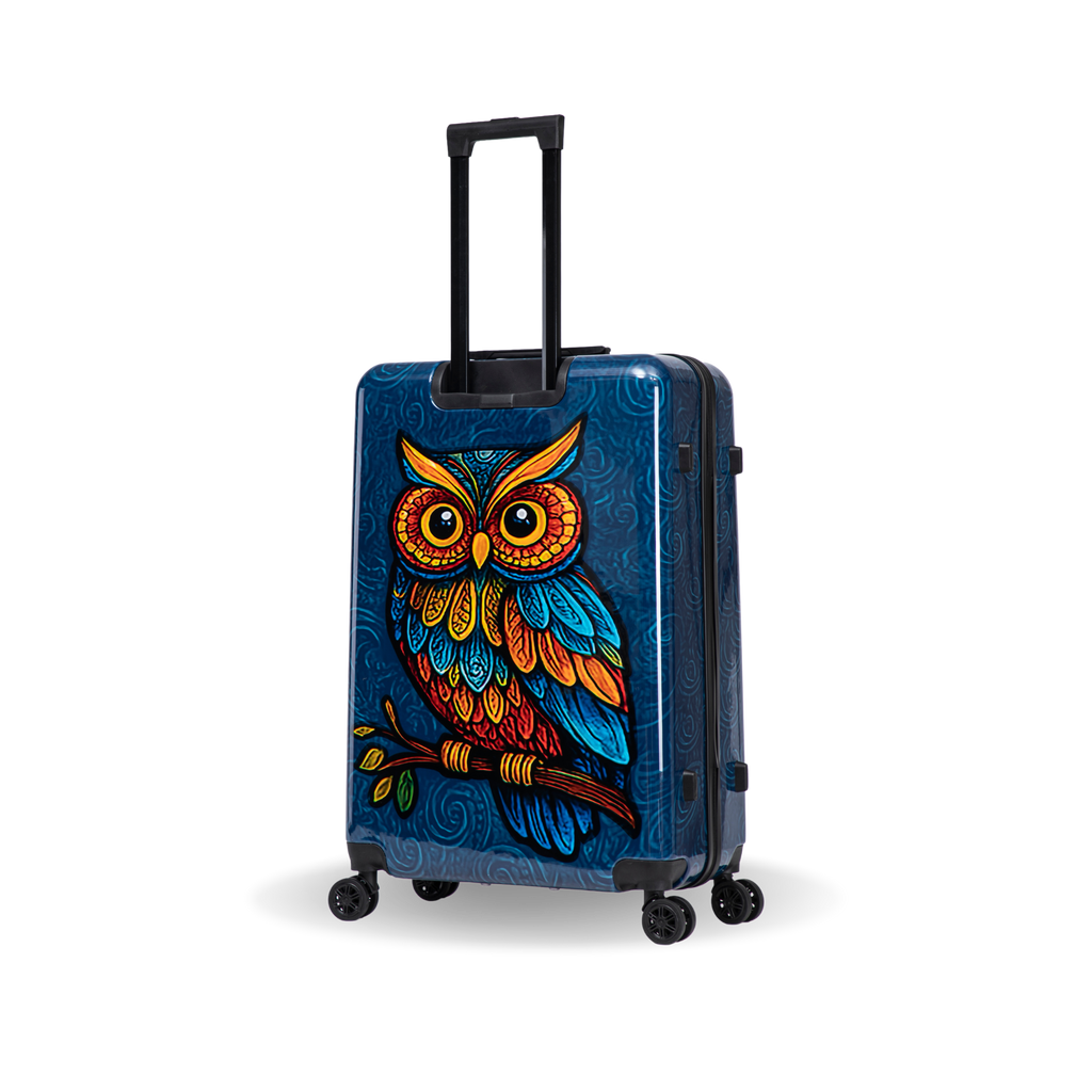 InUSA Prints 3-Piece Hardside Spinner Luggage Set