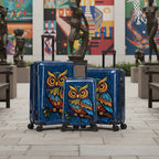 InUSA Prints 3-Piece Hardside Spinner Luggage Set