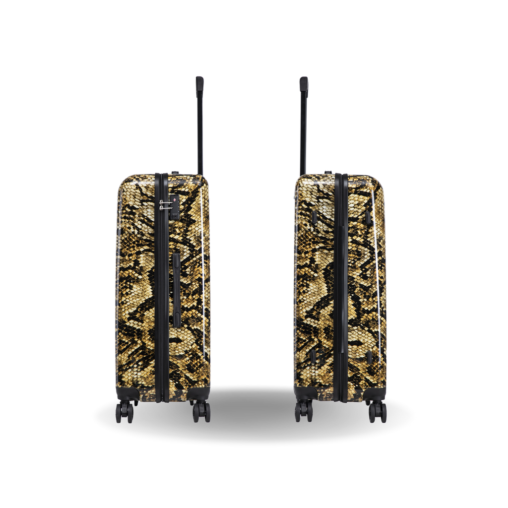 InUSA Prints 3-Piece Hardside Spinner Luggage Set