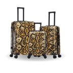 InUSA Prints 3-Piece Hardside Spinner Luggage Set
