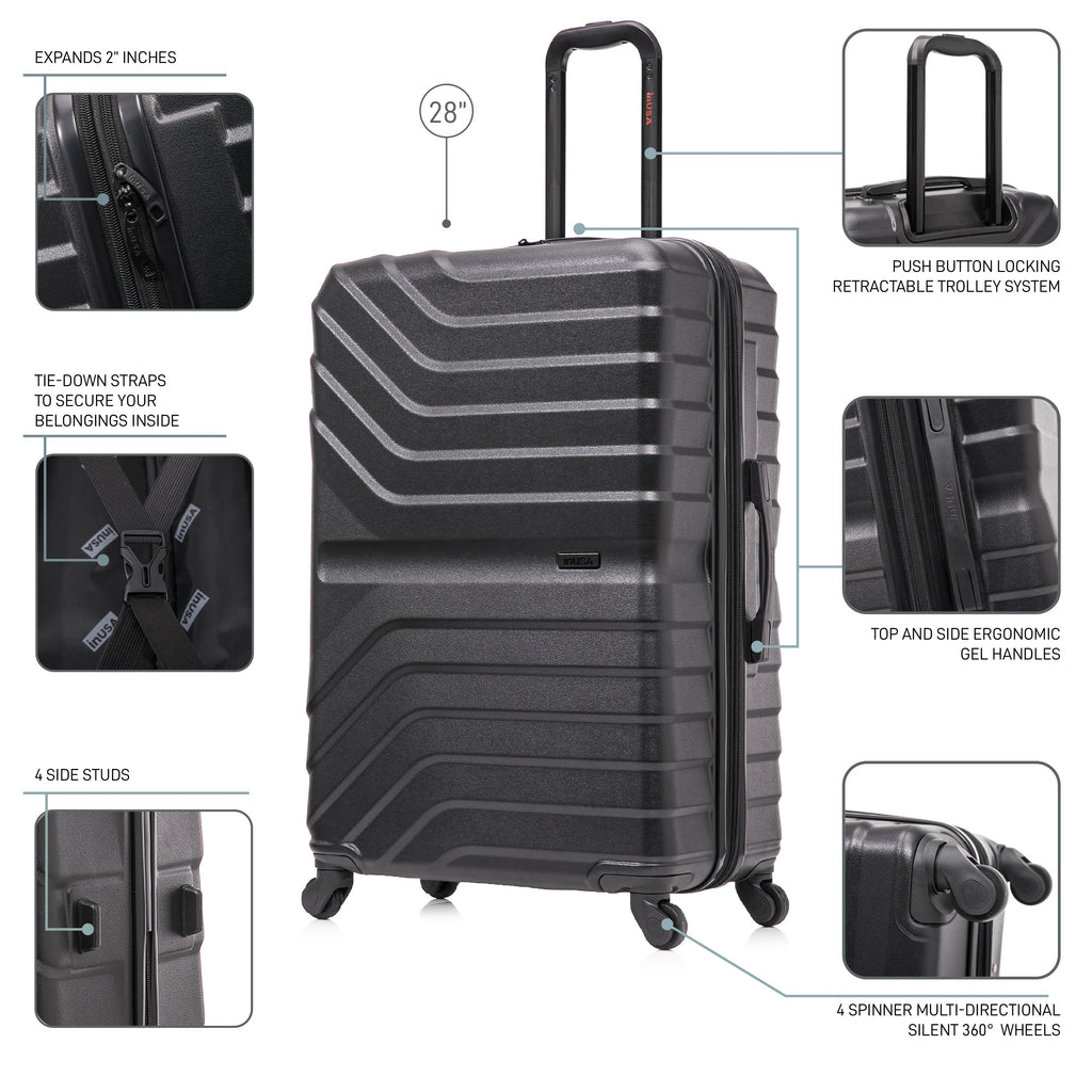 InUSA Aurum 28-Inch Hardside Spinner Luggage