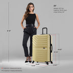 InUSA Aurum 28-Inch Hardside Spinner Luggage