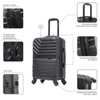 InUSA Aurum Carry-On Hardside Spinner Suitcase