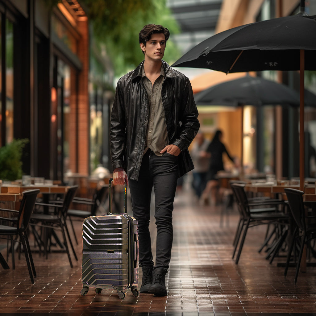 InUSA Aurum Carry-On Hardside Spinner Suitcase