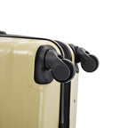 InUSA Aurum 3-Piece Hardside Spinner Luggage Set