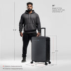InUSA Deep 28" Hardside Spinner Suitcase