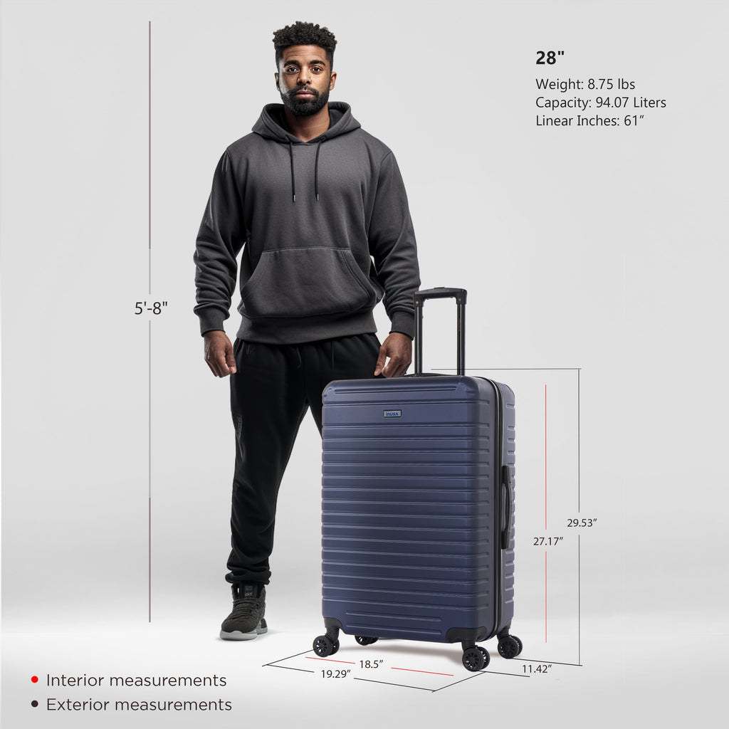 InUSA Deep 28" Hardside Spinner Suitcase