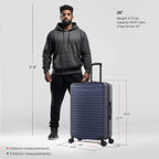InUSA Deep 28" Hardside Spinner Suitcase