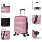 InUSA Deep 20" Hardside Carry-On Suitcase