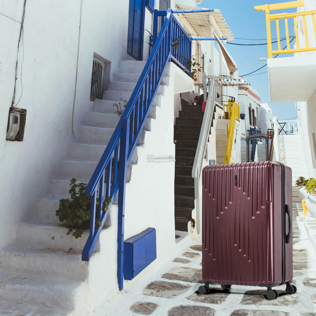 InUSA Drip 3-Piece Hardside Spinner Luggage Set