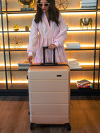 InUSA Elysian 28" Hardside Checked Suitcase