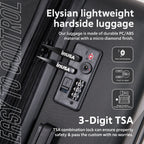 InUSA Elysian 20" Hardside Carry-On Luggage