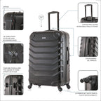 InUSA Endurance 28" Hardside Spinner Checked Suitcase