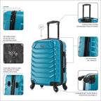 InUSA Endurance 20" Hardside Carry-On Suitcase