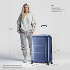 InUSA Pilot 28-Inch Hardside Spinner Luggage