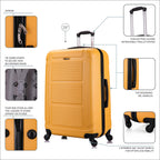 InUSA Pilot 28-Inch Hardside Spinner Luggage