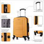 InUSA Pilot 20" Hardside Carry-On Spinner Luggage