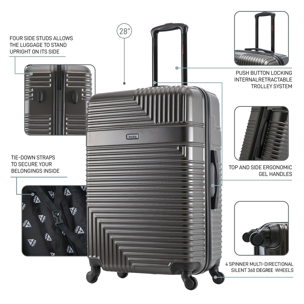 InUSA Resilience 28" Hardside Spinner Suitcase