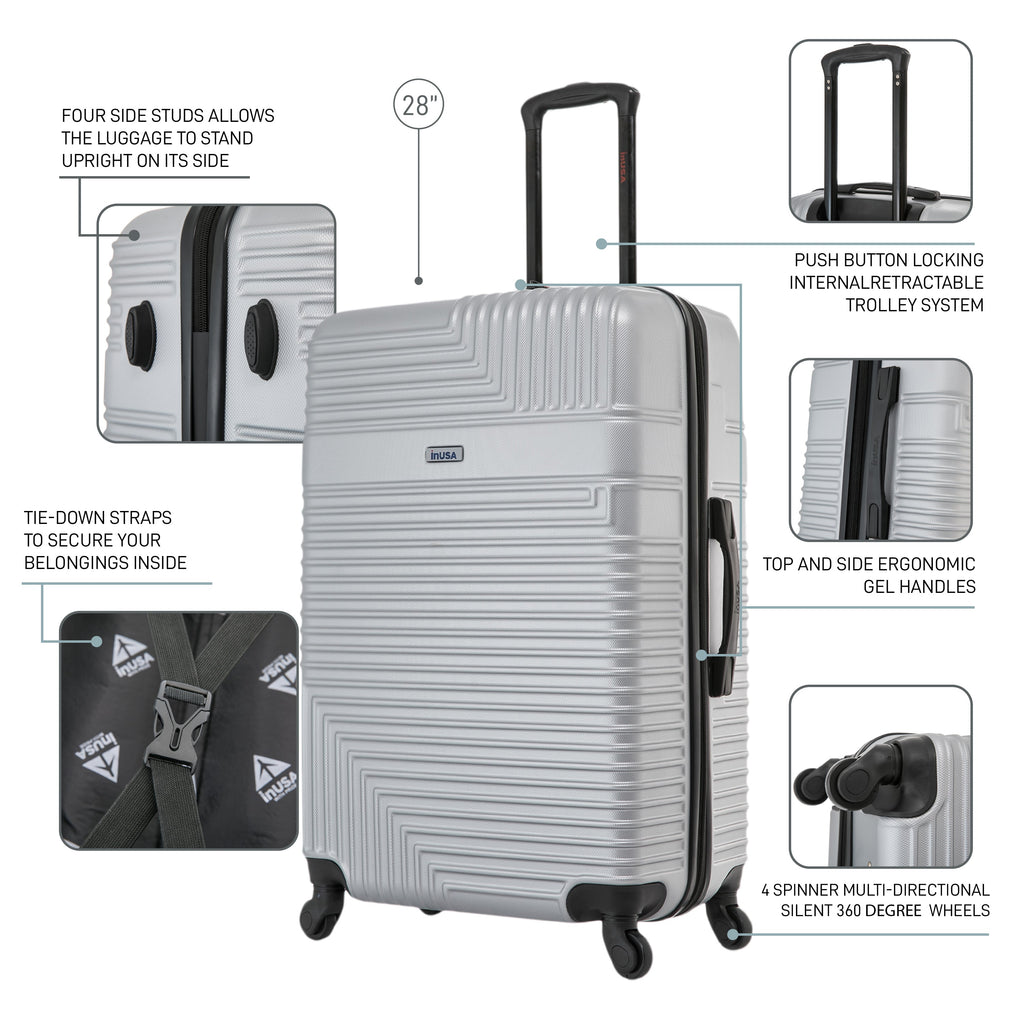 InUSA Resilience 28" Hardside Spinner Suitcase
