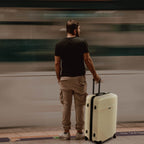 InUSA Resilience 24" Hardside Spinner Checked Suitcase