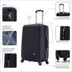 InUSA Royal 2-Piece Hardside Spinner Luggage Set