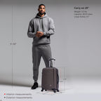 InUSA Royal 20" Hardside Carry-On Suitcase