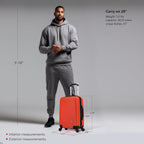 InUSA Royal 20" Hardside Carry-On Suitcase