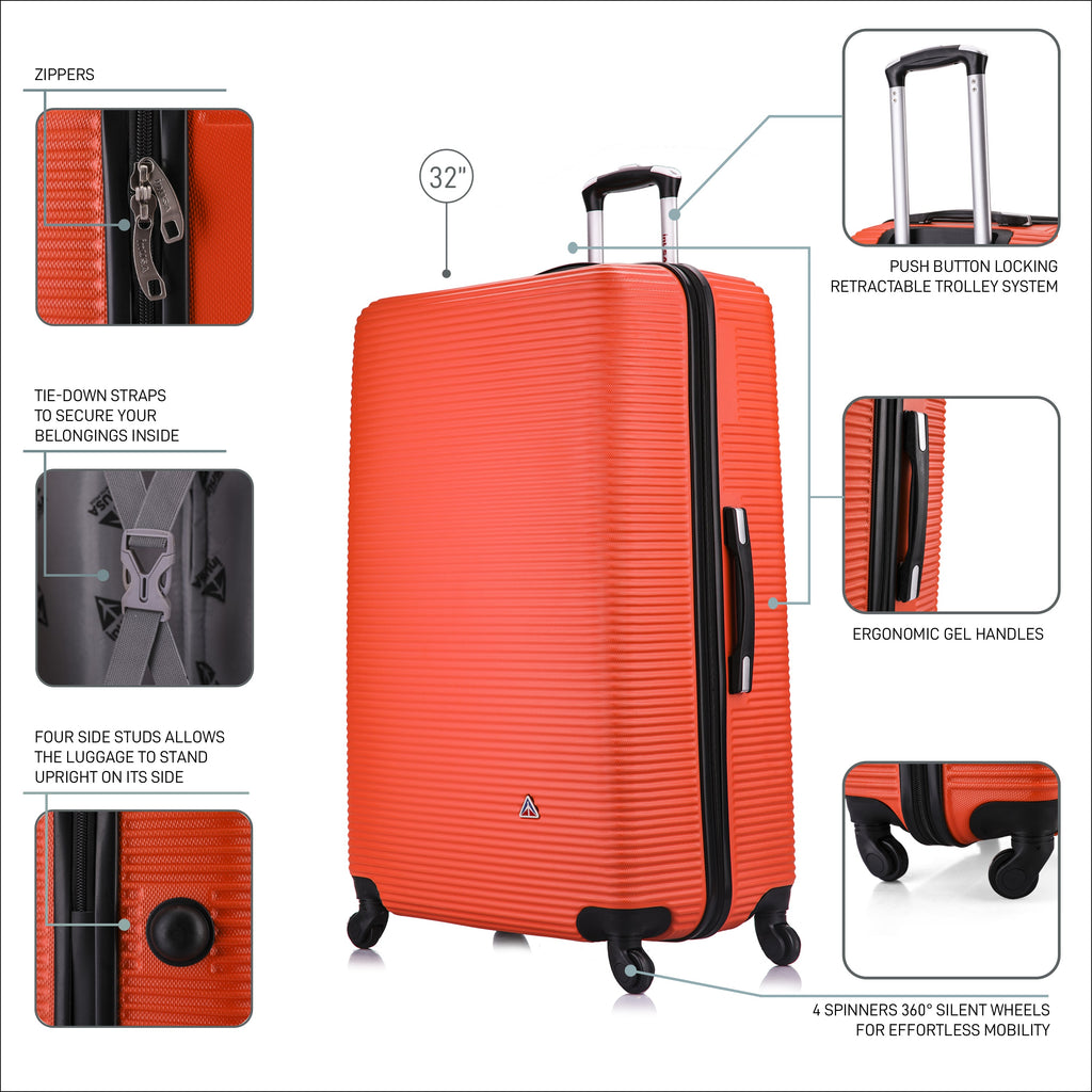 InUSA Royal 32" Hardside Spinner Luggage