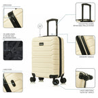 InUSA Trend 20" Hardside Carry-On Suitcase