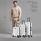 InUSA Trend 3-Piece Hardside Spinner Luggage Set